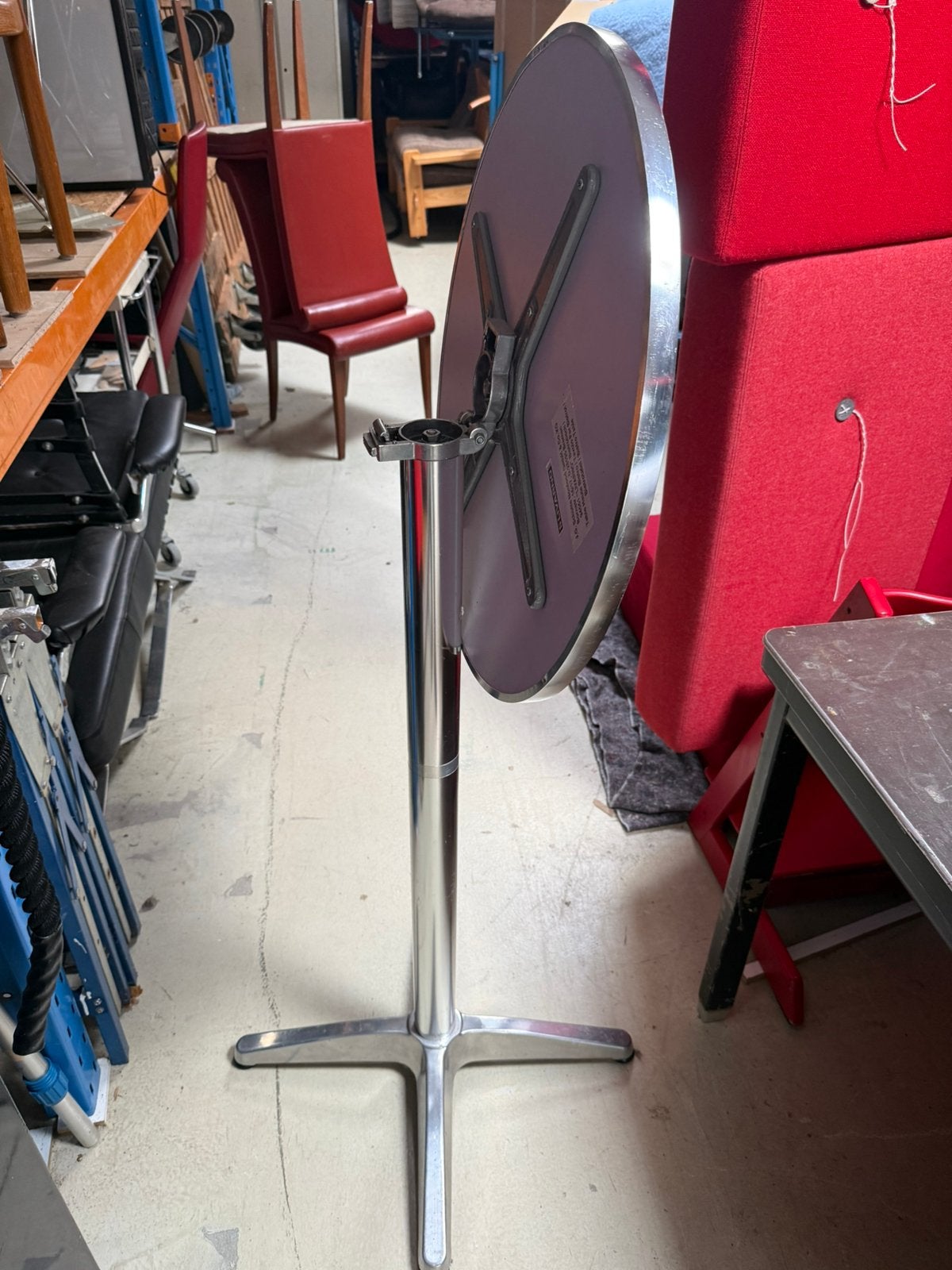 Statafel 114 hoog. Opklapbaar blad, Huis en Inrichting, Tafels | Statafels, Ophalen, Zo goed als nieuw