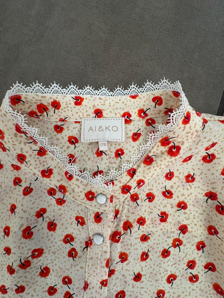 Aiko blouse bloesje maat 176, Ophalen of Verzenden, Meisje, Overhemd of Blouse