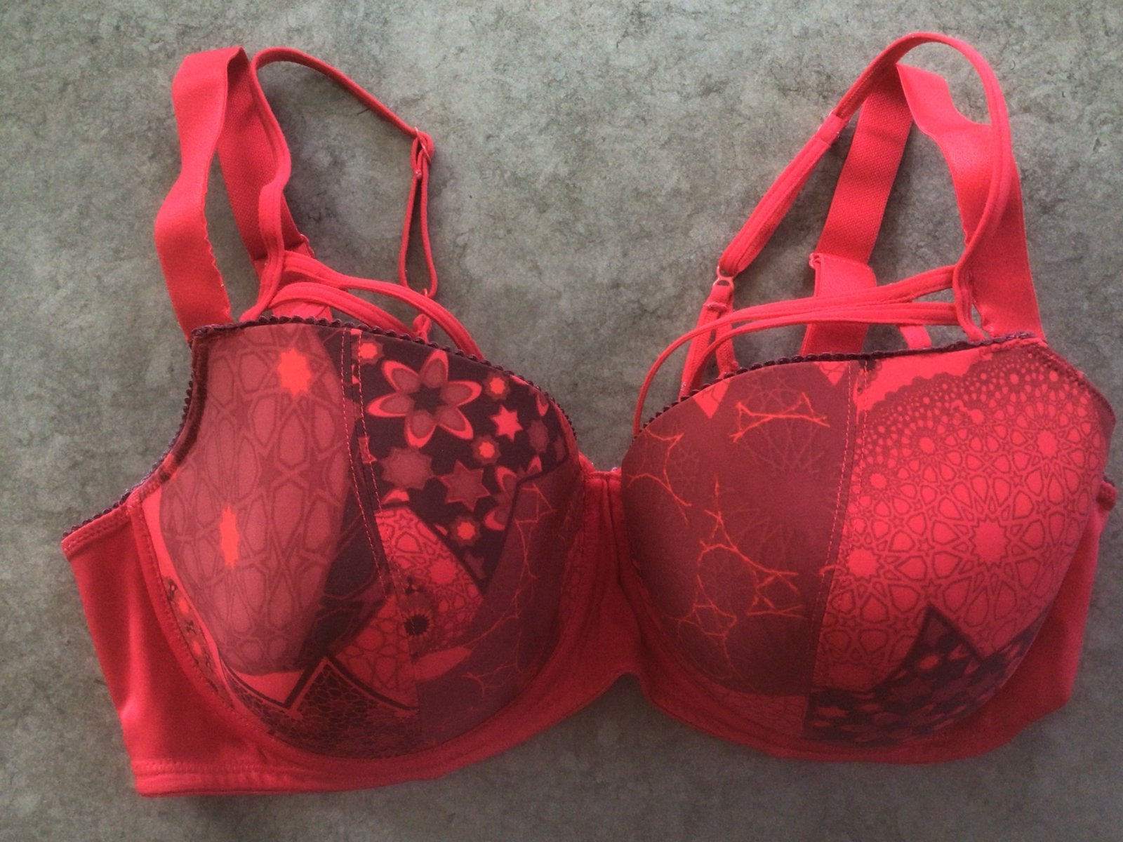 Marlies Dekkers BH 90D met dubbele bandjes, Ophalen of Verzenden, Rood, BH