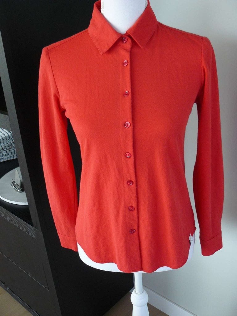 Koraal kleurige blouse van My Own maat XS., Oranje, Ophalen of Verzenden, Zo goed als nieuw, My Own