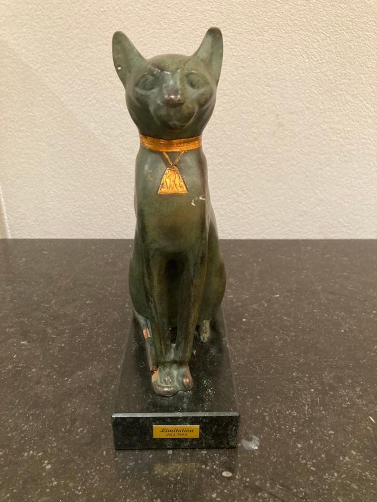 Replica van de Egyptische bastet kat, beperkte oplage, Antiek en Kunst, Ophalen