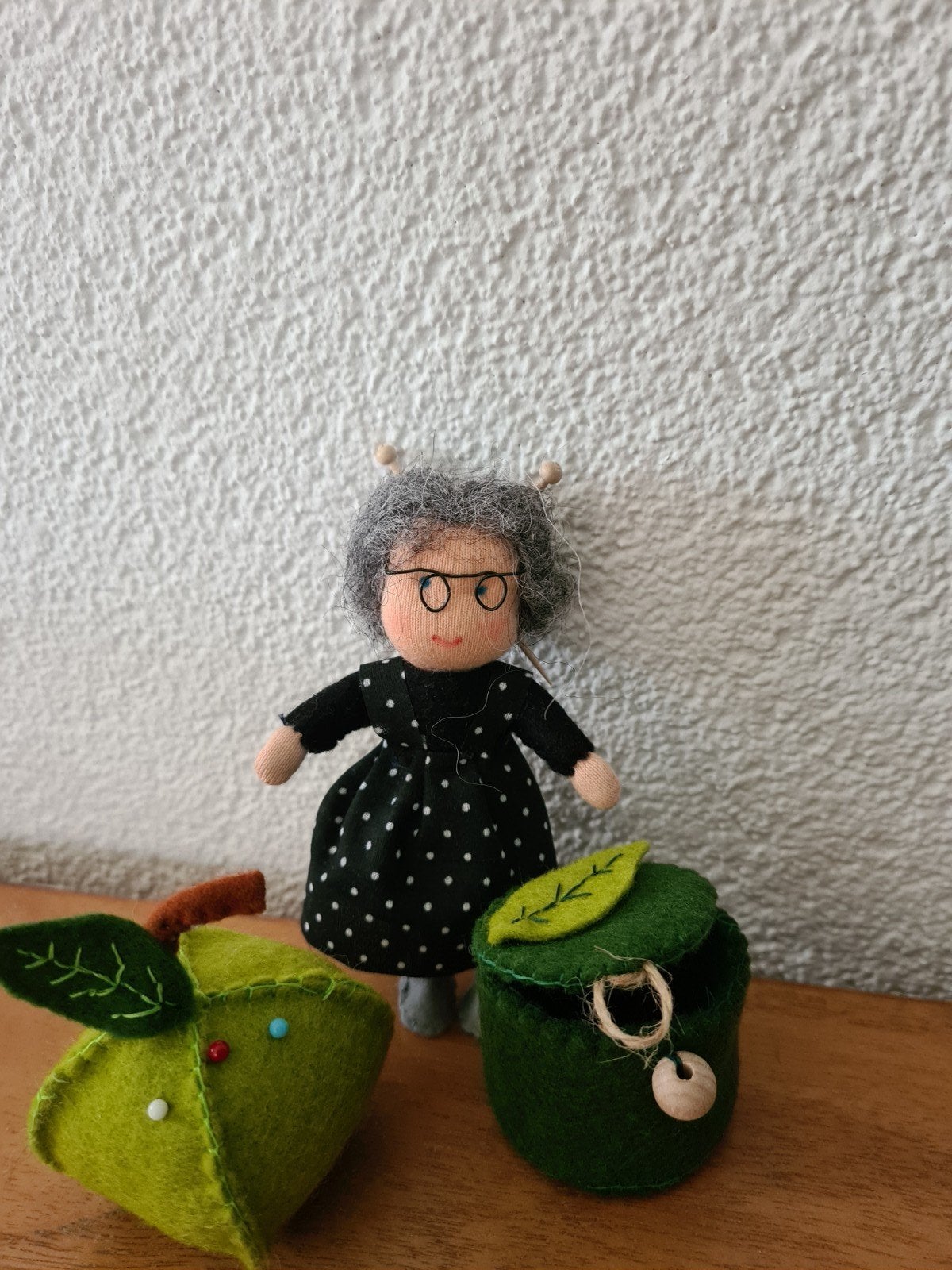 Wolvilt speldenkussentjes, Ophalen of Verzenden, Figuurtje(s), Wolvilt