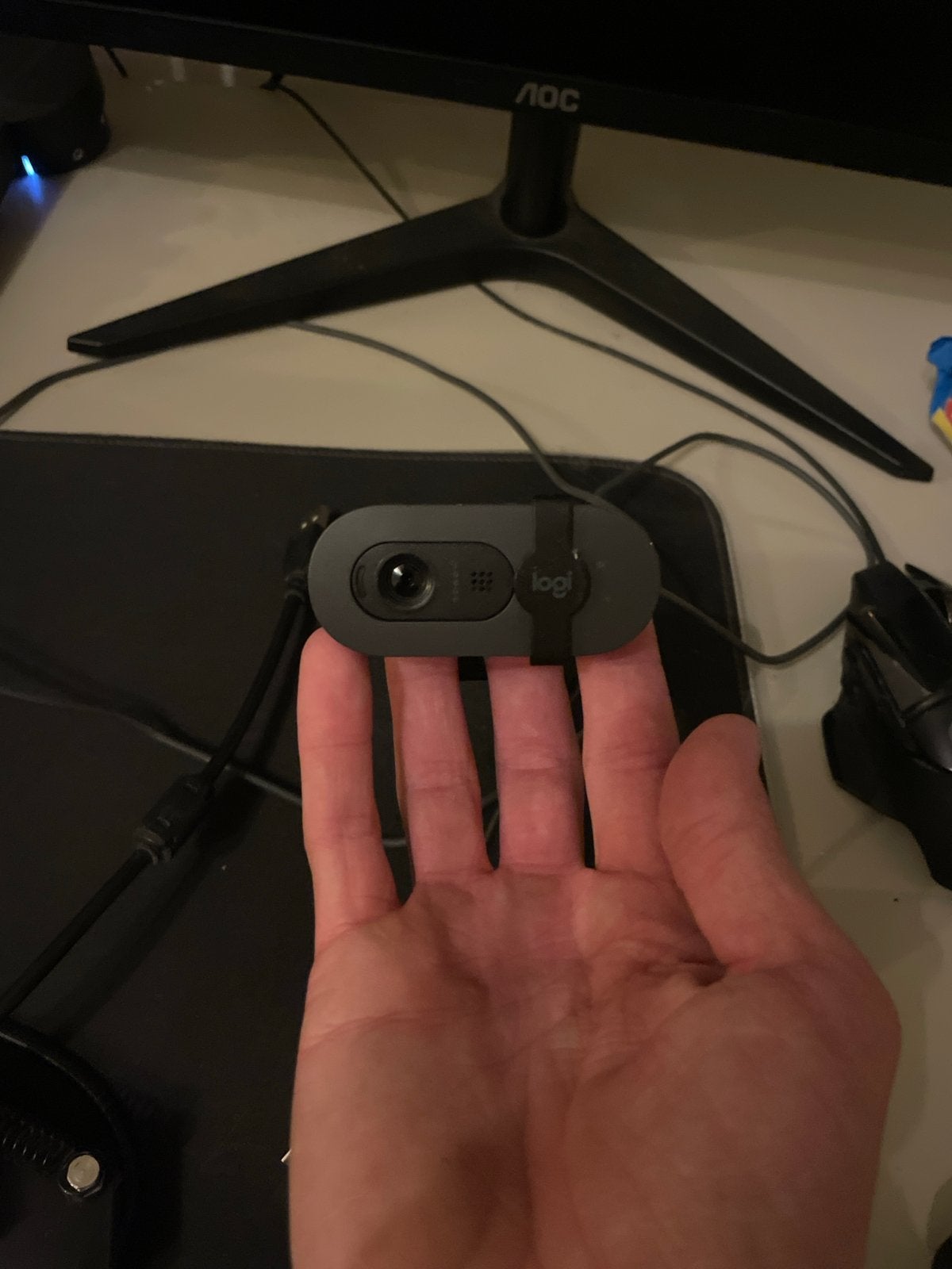 Logitech webcam C920 HD Pro - Zo goed als nieuw, Ophalen, Zo goed als nieuw, Windows, Monitorclip