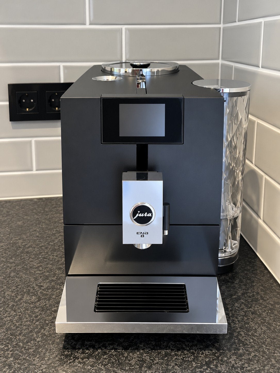 Jura ENA 8 volautomatische koffiemachine, Witgoed en Apparatuur, Ophalen, Afneembaar waterreservoir, Espresso apparaat, Koffiebonen