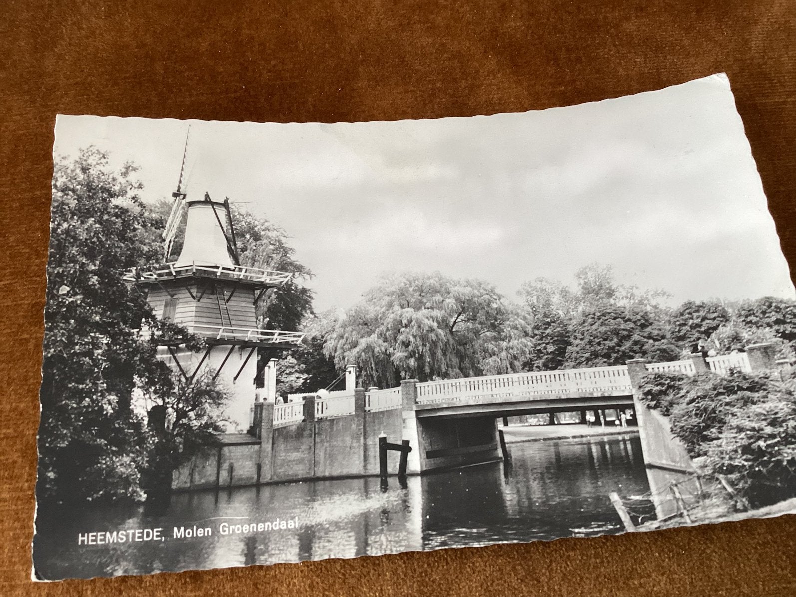 Heemstede. Molen Groenendaal., Ophalen of Verzenden, 1960 tot 1980, Gelopen, Noord-Holland