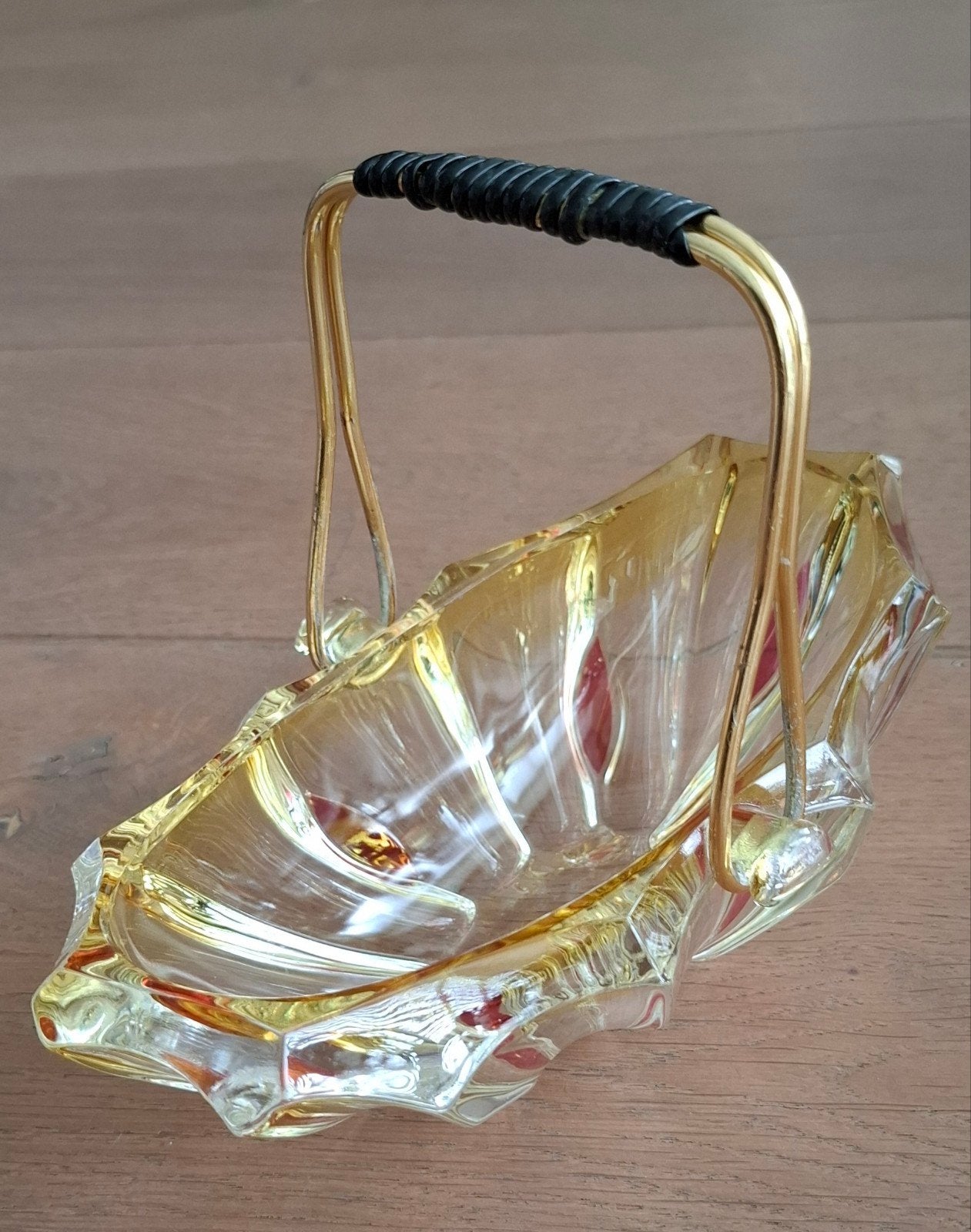 Vintage schaal walther glas, Ophalen of Verzenden