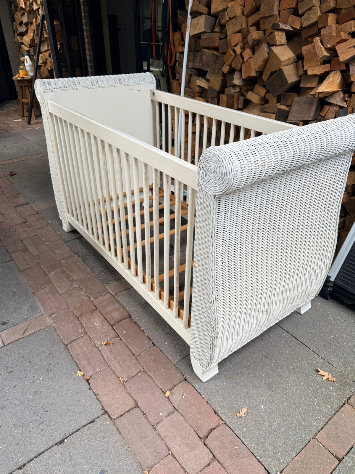 Ledikantje 60x120, Kinderen en Baby's, Ophalen, Gebruikt, Ledikant