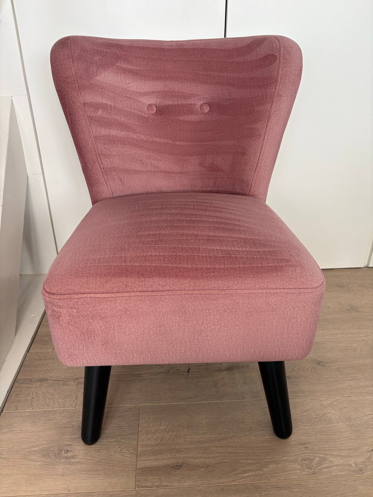 Roze fauteuil - comfortabel en stijlvol, Huis en Inrichting, Ophalen, Gebruikt, Overige kleuren, Eén