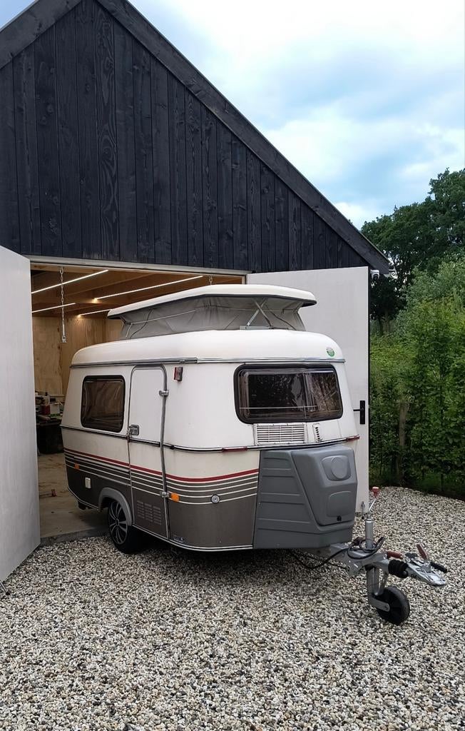 Eriba Puck 1990, Caravans en Kamperen, Caravans, Koelkast, Rondzit, Tot en met 2, Eriba