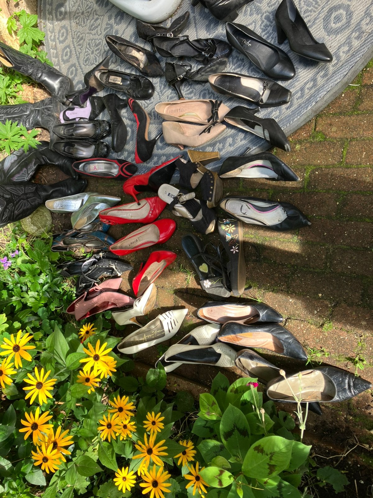 Schoenen, maten 36.37.38., Kleding | Dames, Ophalen, Gedragen, Overige kleuren