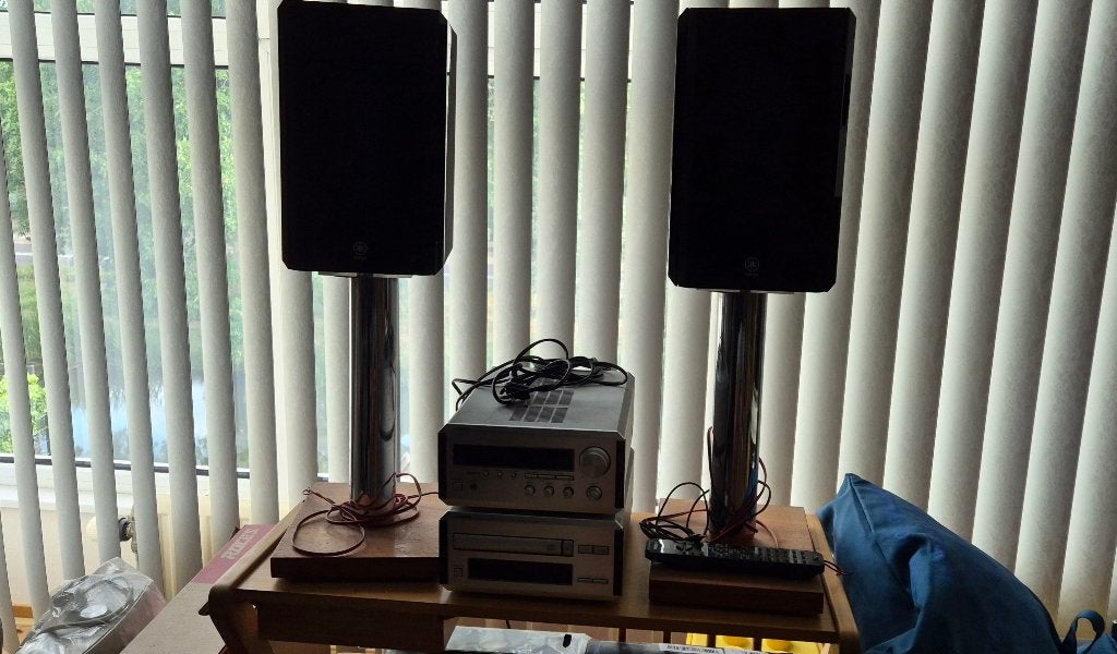 Yamaha stereoset, Gebruikt, Cd-speler, Losse componenten, Ophalen