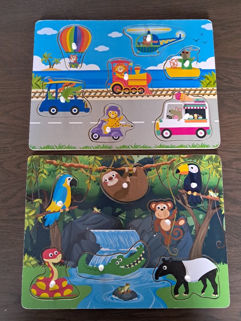 K248 Houten puzzels ADDO Play, Ophalen of Verzenden, Gebruikt
