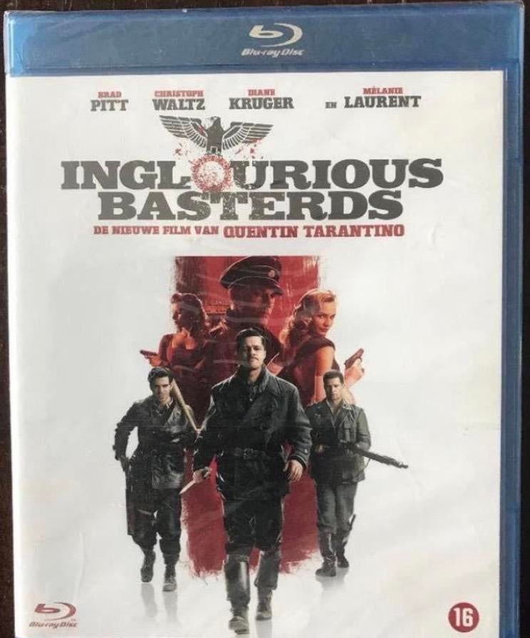 INGLORIOUS BASTARDS BLU RAY NIEUW Still new in plastic seal, Ophalen of Verzenden, Nieuw in verpakking