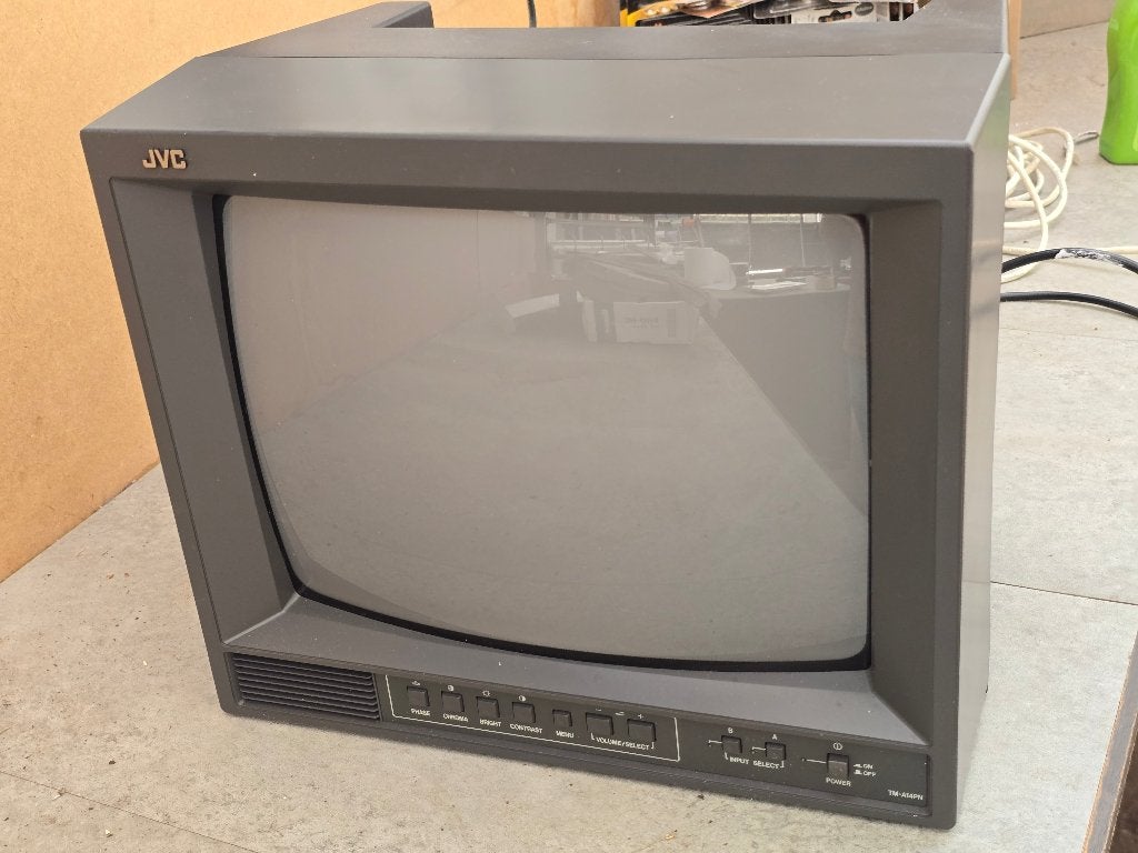 JVC TM-A14PN-K | 14" Retro CRT Monitor, Ophalen, JVC, Zo goed als nieuw, Overige typen