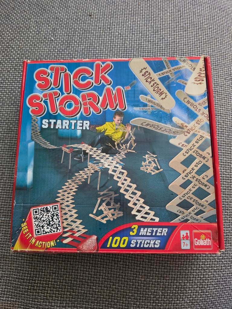 Stick Storm Starter - Bouw je eigen dominobaan!, Ophalen of Verzenden, Gebruikt, Overige merken