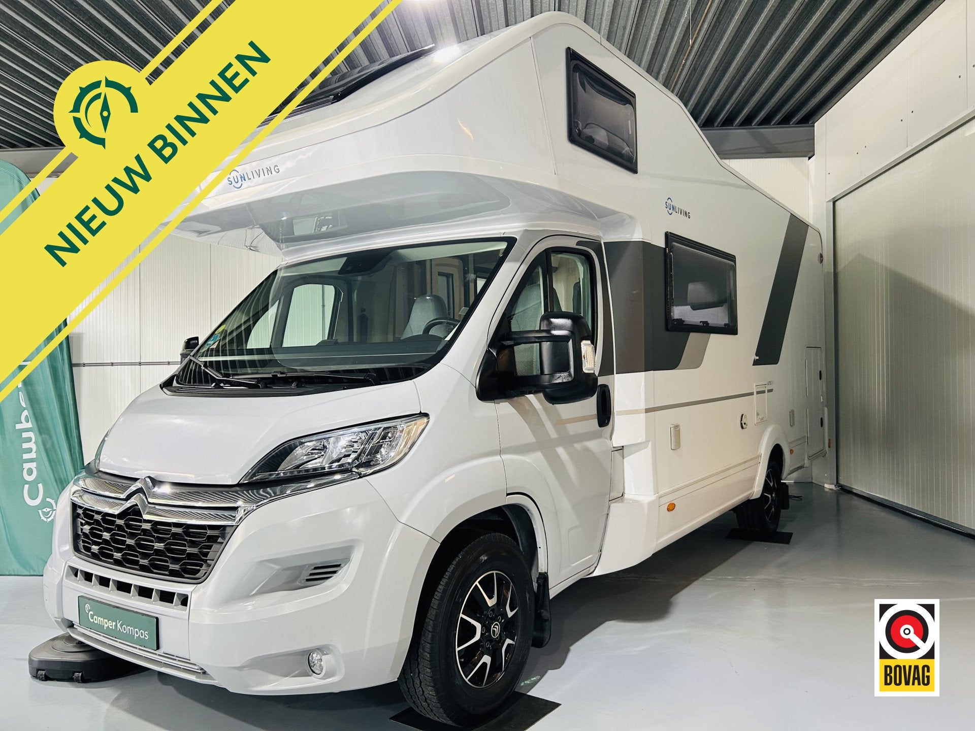 Sun Living , Adria A 75DP 6 persoons, keurige staat 2023, Alkoof, Molenweg 3C
9963PG  WARFHUIZEN, NL, 7 tot 8 meter, Bedrijf