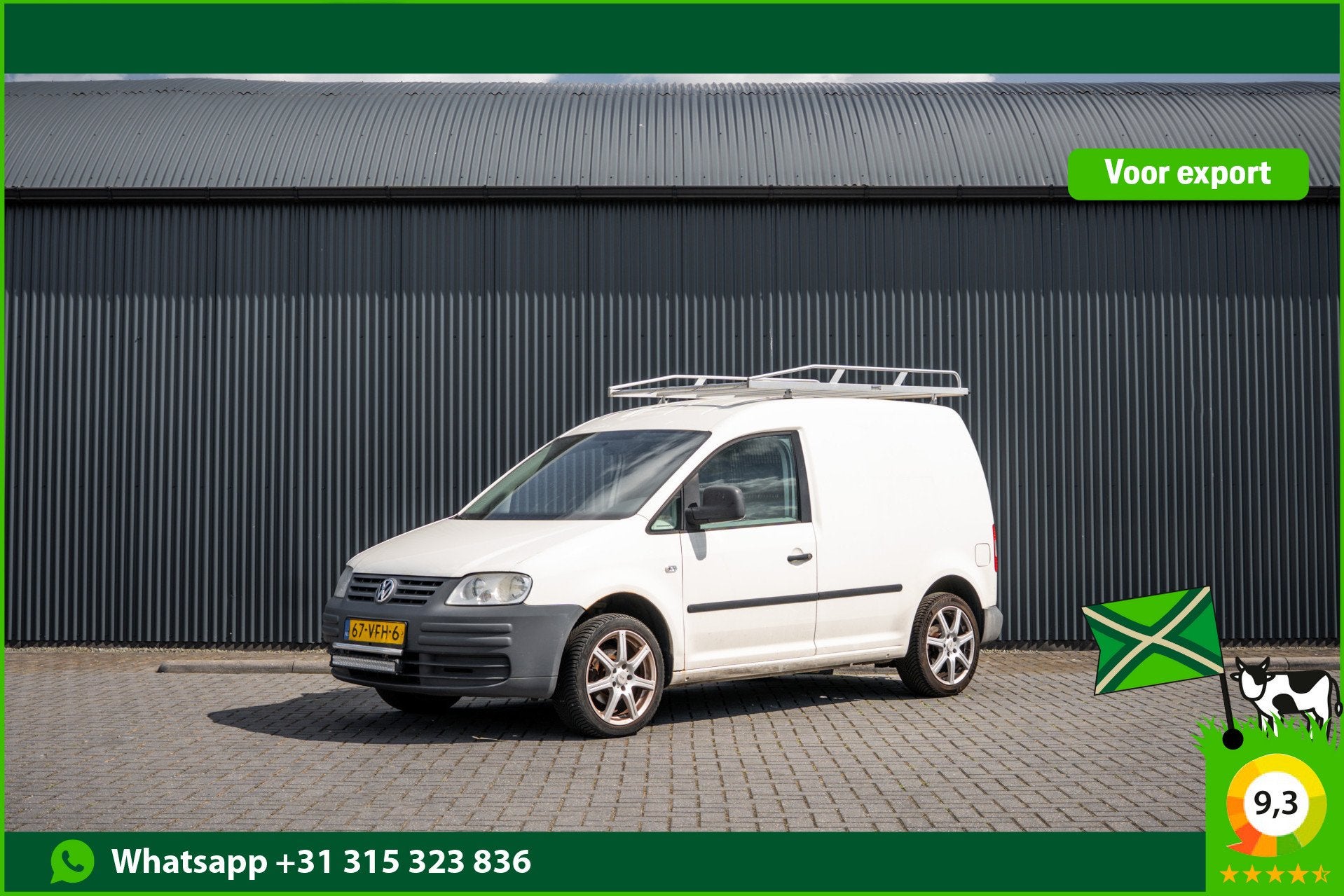Volkswagen Caddy 2.0 SDI | Trekhaak | Imperiaal (bj 2007), Auto's, Voorwielaandrijving, Dealer onderhouden, Stof, Gebruikt
