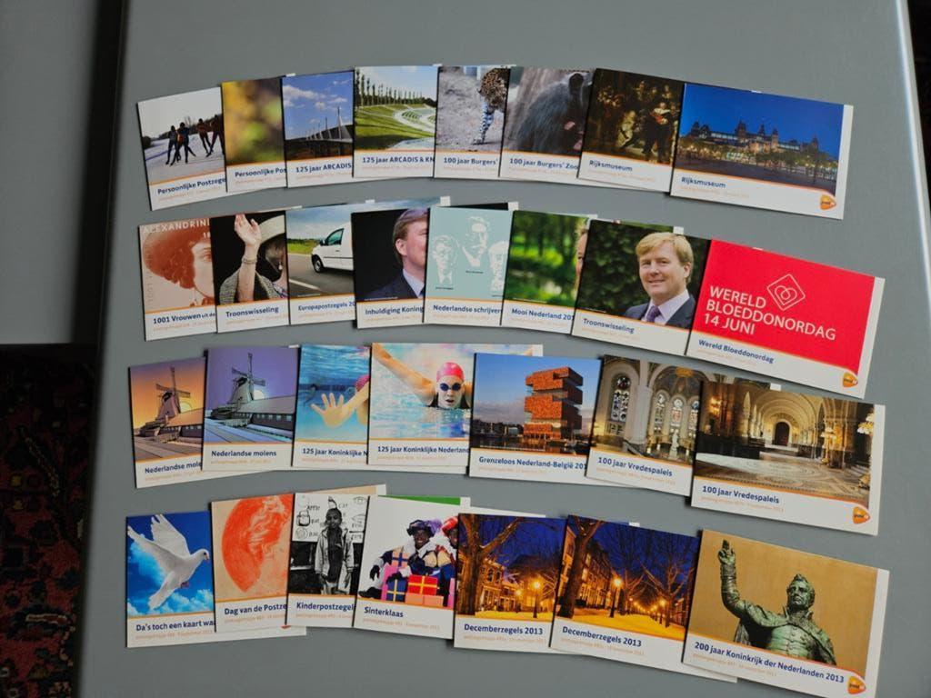 Postzegelmapjes jaar 2013 compleet zie beschrijving, Postzegels en Munten, Postzegels | Nederland, Postfris, Na 1940, Ophalen of Verzenden