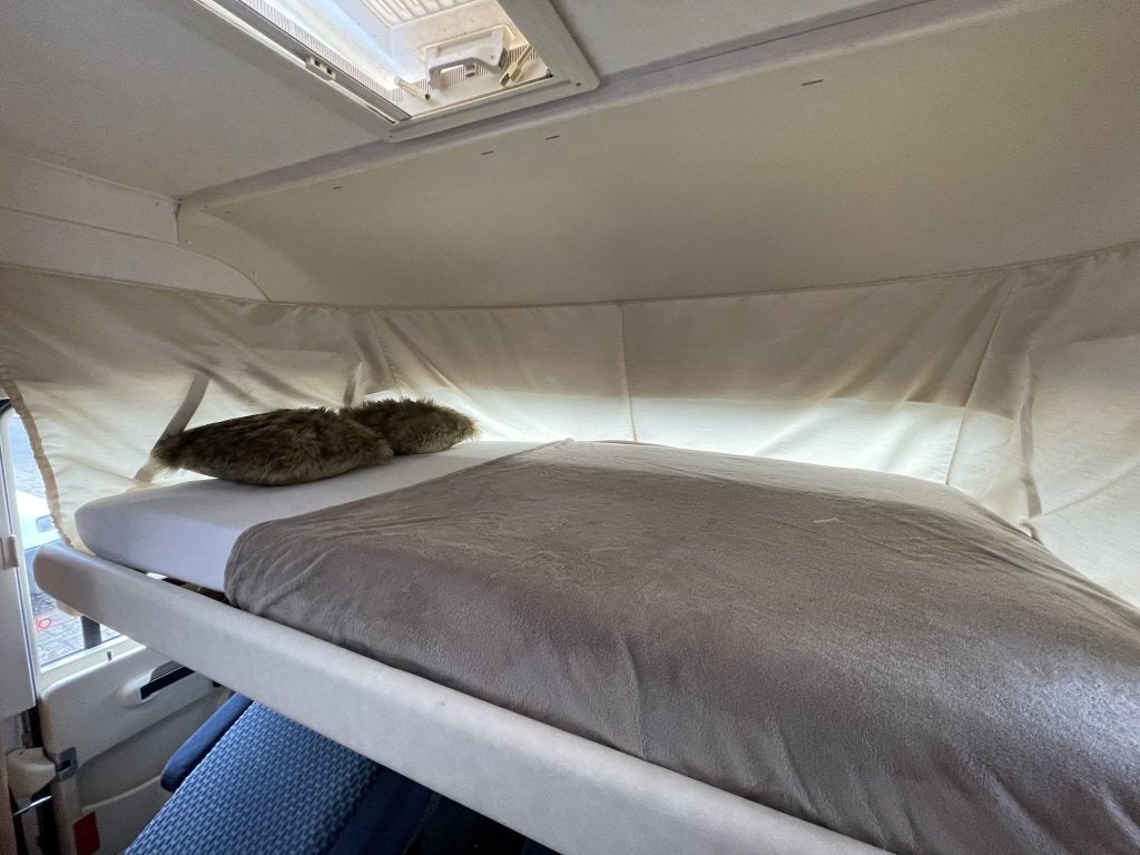 Hymer B544 HEFBED ZONNEPANEEL MOTOR AIRCO CRUISE CONTROL, Caravans en Kamperen, Integraal, Fiat, Bedrijf, Hymer