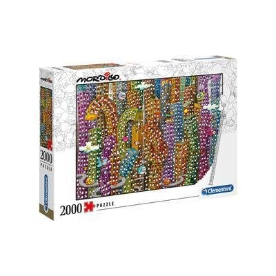 Clementoni: Mordillo: The Jungle 2000 stukjes, Ophalen of Verzenden, Meer dan 1500 stukjes, Nieuw, Legpuzzel