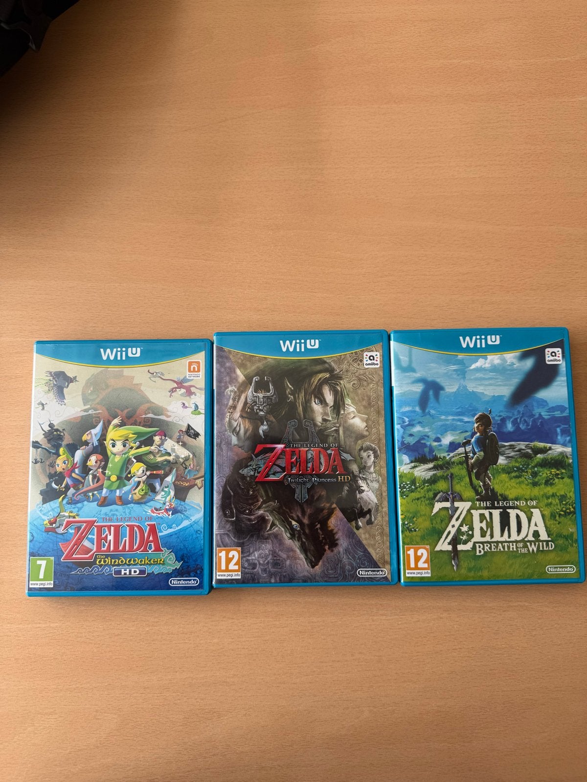 The Legend of Zelda Wii U bundel: Wind Waker, Twilight Princ, Spelcomputers en Games, Avontuur en Actie, 1 speler, Ophalen of Verzenden