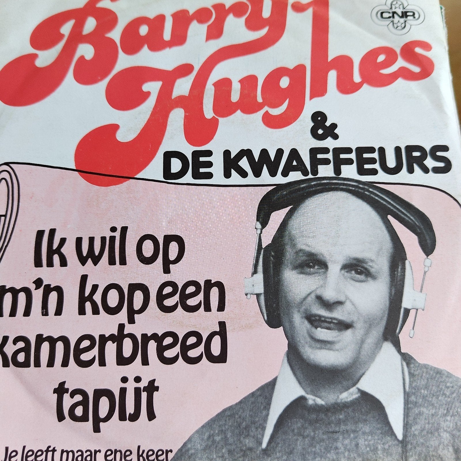 Barry Hughes & De Kwaffeurs  Ik wil op m'n kop een kamerbre, Ophalen of Verzenden, Gebruikt, 7 inch