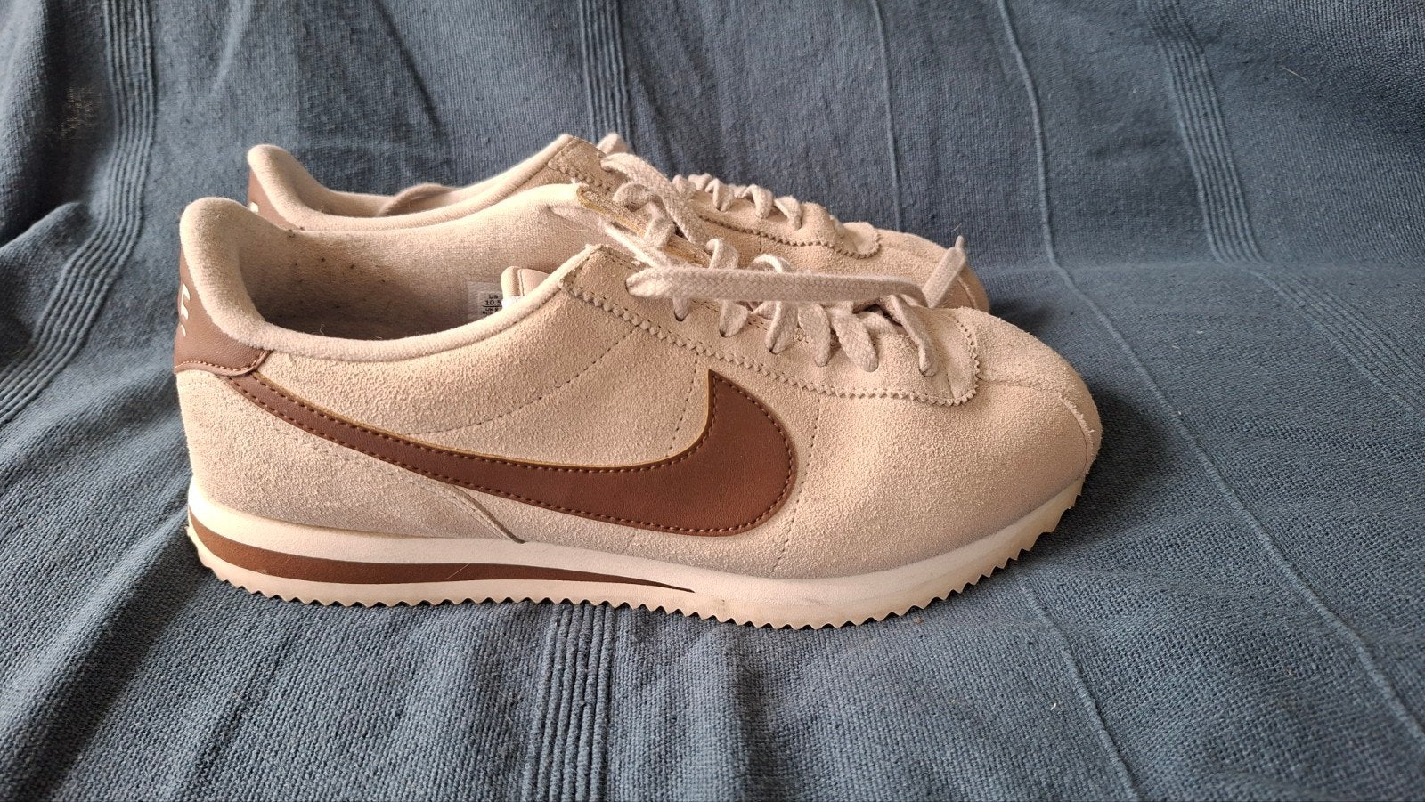 Nike Cortez Sneakers - Beige/Bruin - Maat 40.5, Verzenden, Beige, Nike, Sneakers of Gympen