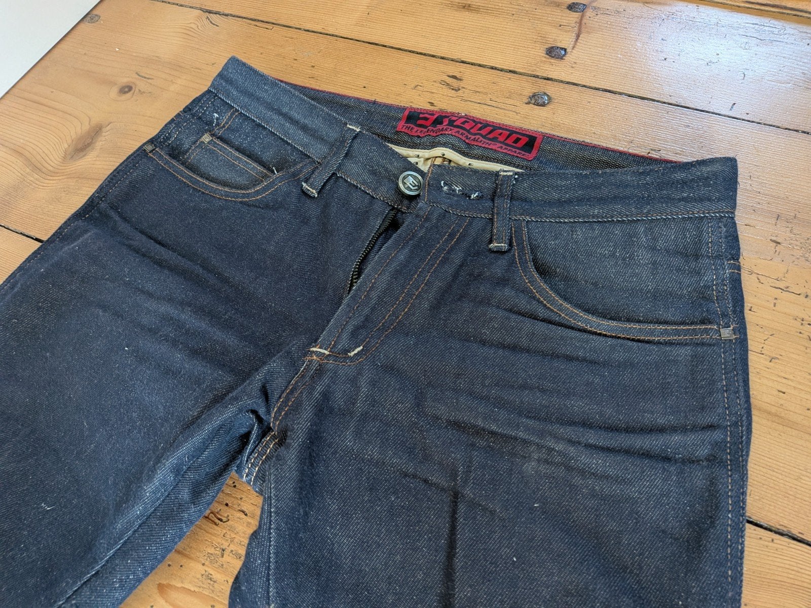 Motor spijker broek jeans heren, Motoren, Kleding | Motorkleding, Heren, Ophalen of Verzenden, Broek | textiel, Esquad