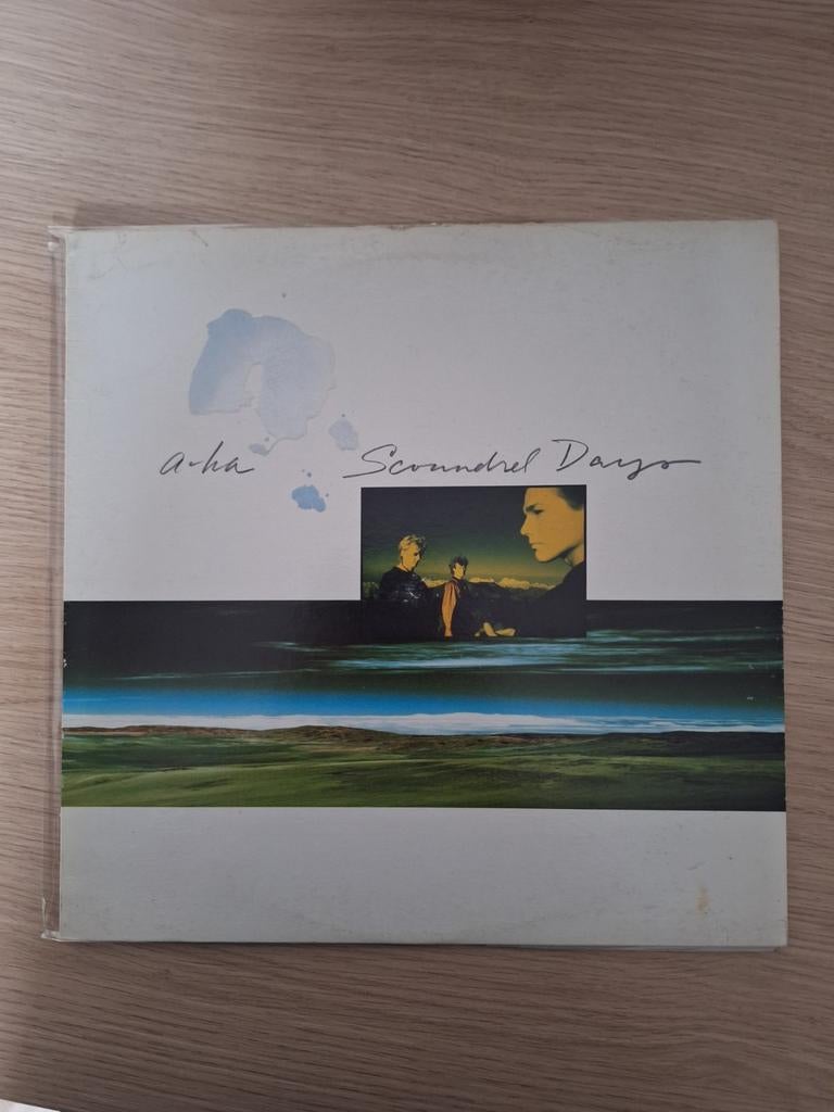 A-Ha - Scoundrel Days LP (1986), Ophalen of Verzenden, Gebruikt