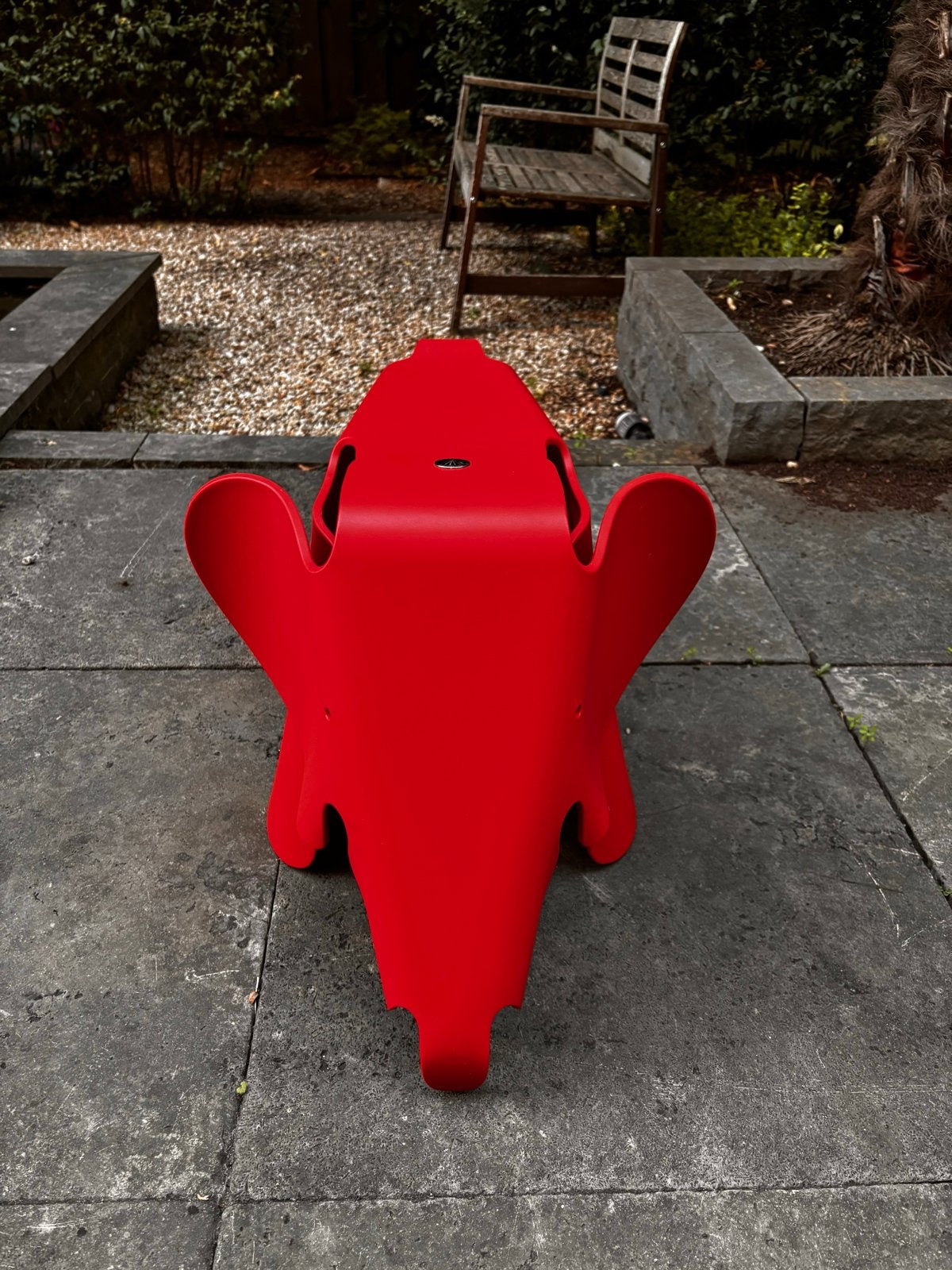 Rode Eames Olifant Stoel - Vitra Design Klassieker, Ophalen of Verzenden, Zo goed als nieuw