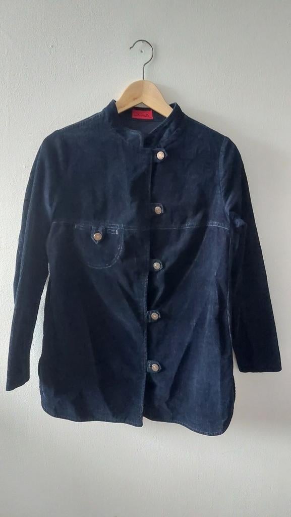 Vintage 60s 70s Miss Levis jacket M, Maat 38/40 (M), Blauw, Ophalen of Verzenden, Zo goed als nieuw