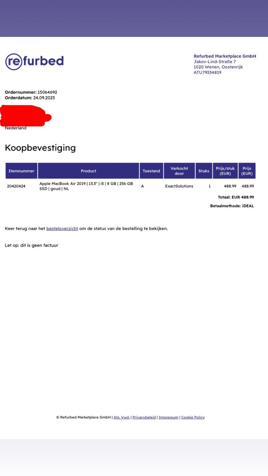 Foto 7 van Apple MacBook Air 2019 | 13.3" | i5 | 8GB | 256GB SSD | Rosé