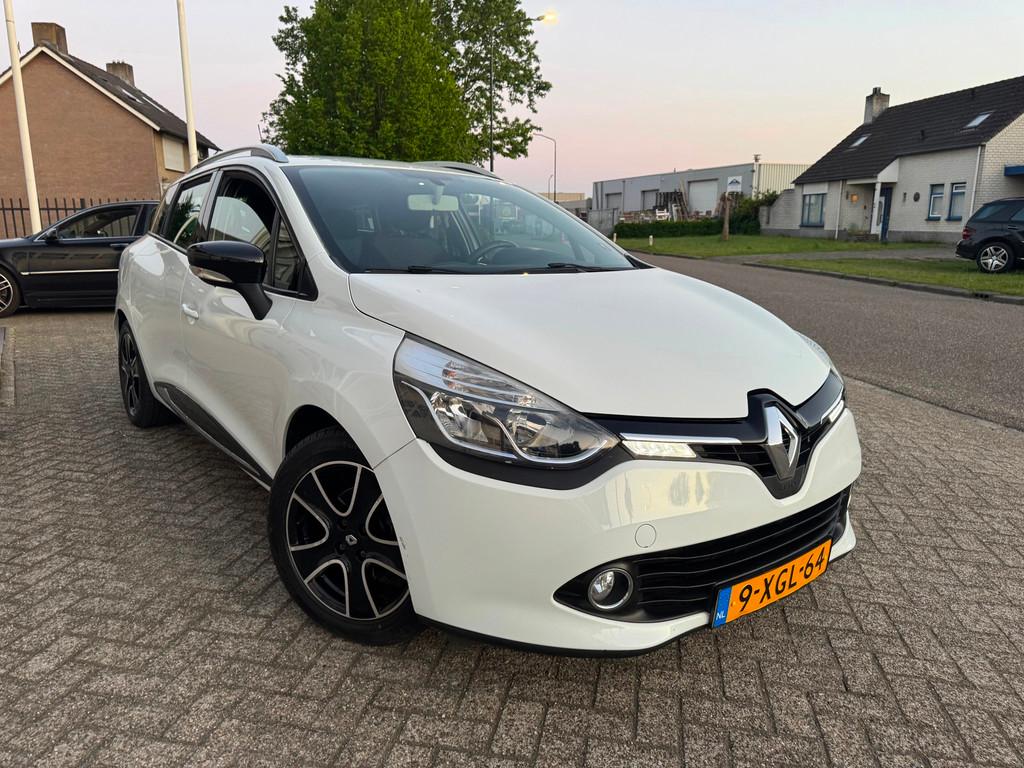 Renault Clio Estate 0.9 TCe Expression Airco,Navigatie, TREK, Voorwielaandrijving, Wit, Origineel Nederlands, Handgeschakeld
