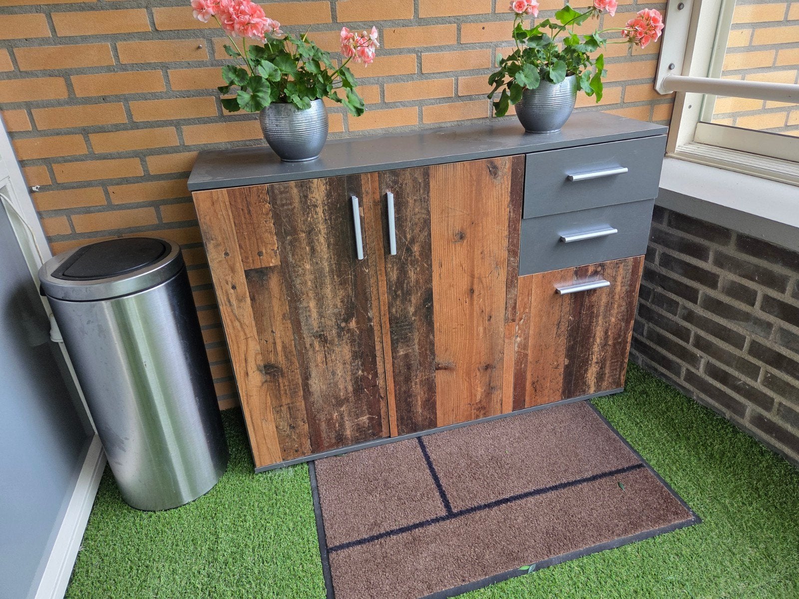 2 kastjes, Ophalen, Hout