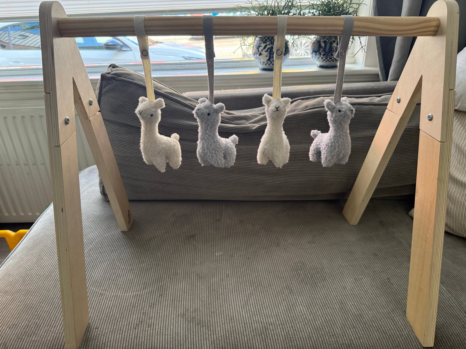 Jollein Babygym met Alpaca’s, Kinderen en Baby's, Speelgoed | Babyspeelgoed, Ophalen, Zo goed als nieuw, Babygym