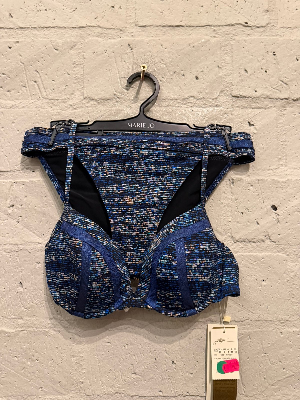 Gottex bikini 70/ 36 slip 36 NIEUW!! Nu €10, Kleding | Dames, Badmode en Zwemkleding, Ophalen of Verzenden, Blauw