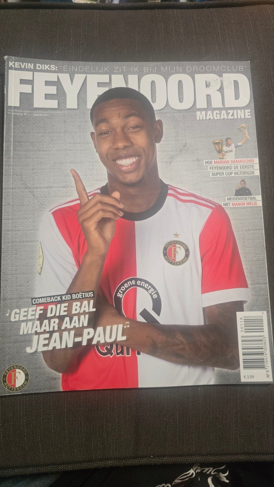 Feyenoord Magazine - Kevin Diks & Jean-Paul Boëtius, Ophalen of Verzenden, Zo goed als nieuw