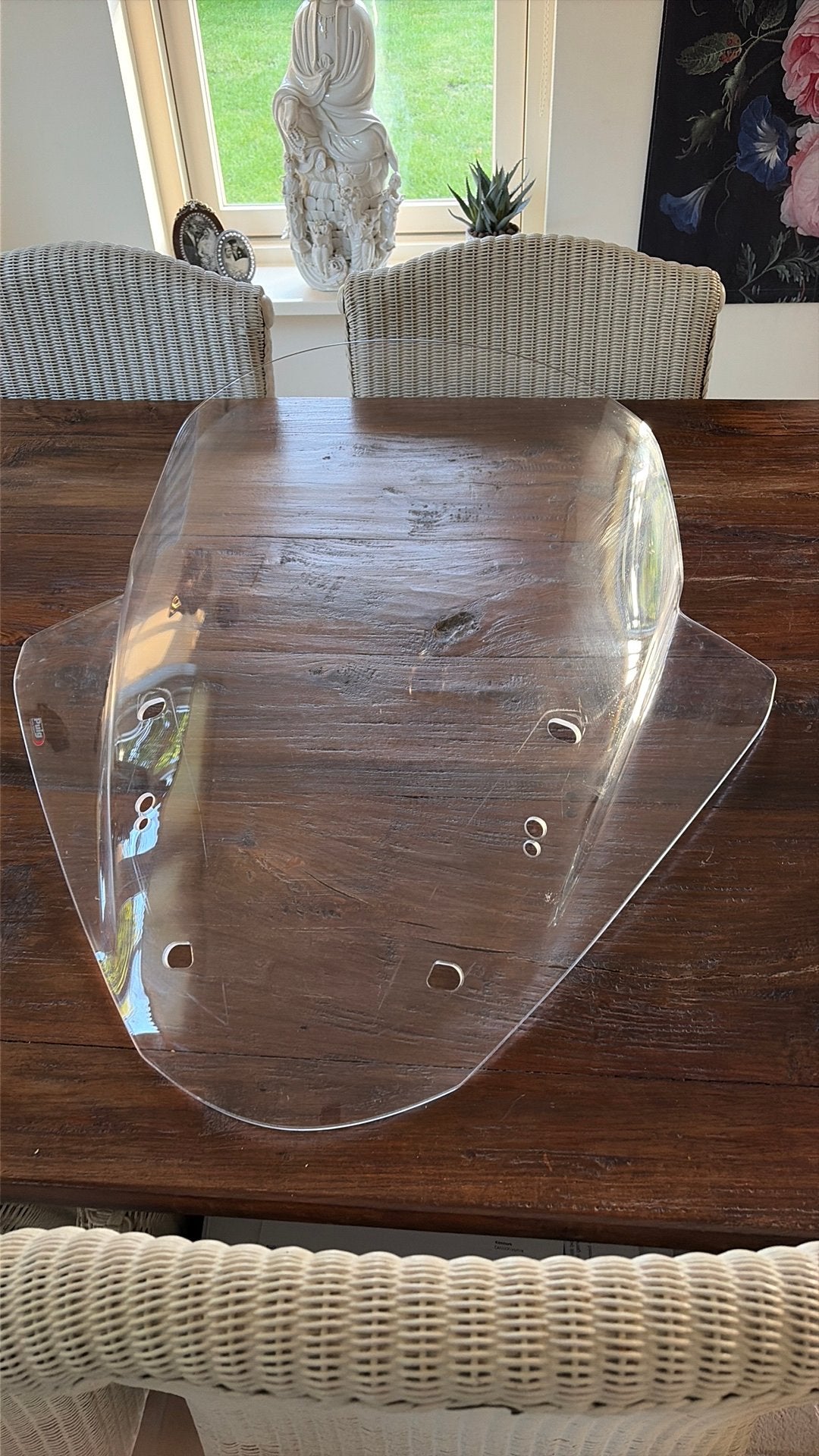 Bmw k1600 scherm windscherm 70cm, Motoren, Ophalen, Zo goed als nieuw