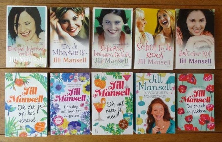 10 Jill Mansell boeken paperback uitgaven voor € 2,50 p/stuk, Ophalen of Verzenden, Zo goed als nieuw, Jill Mansell