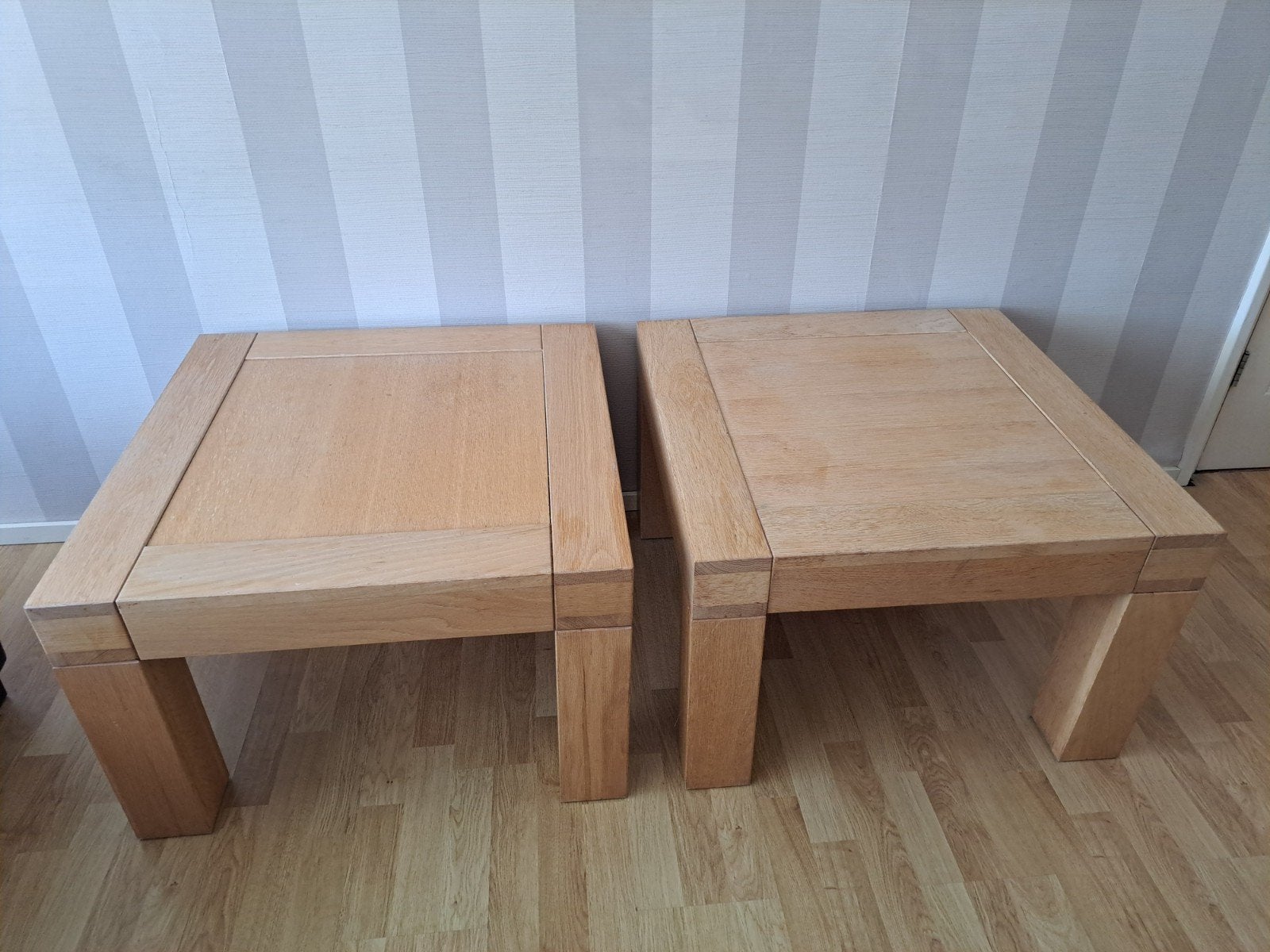 tafeltje's, Gebruikt, Vierkant, 55 tot 75 cm, Hout
