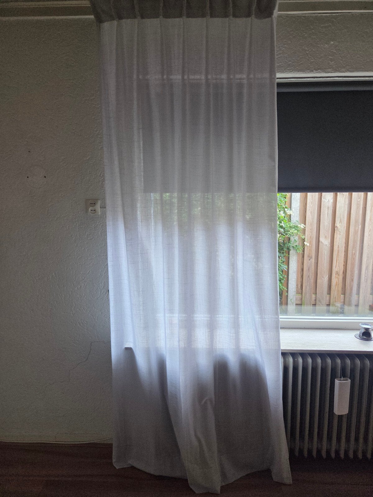 6x SILVERLÖNN IKEA siergordijn lichtgrijs, Ophalen, IKEA, 248 cm, Lichtdoorlatend