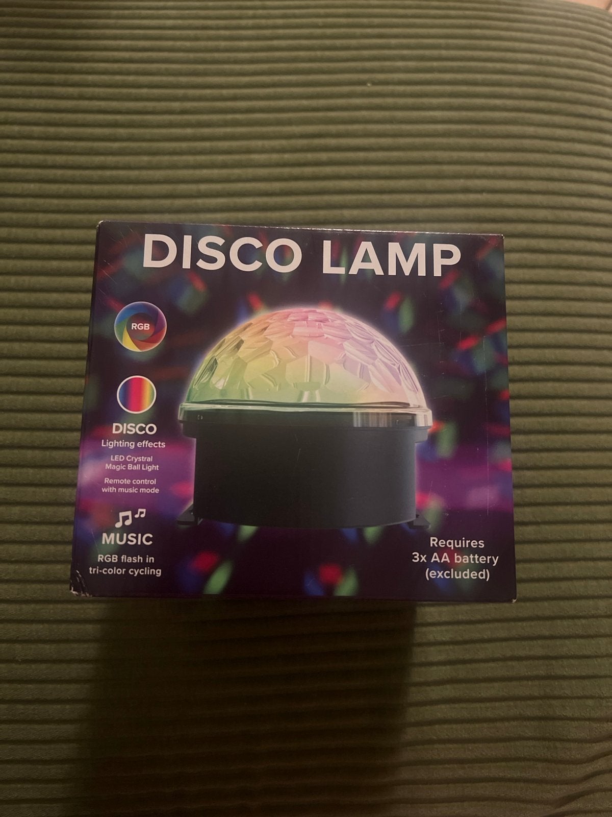 Disco Lamp RGB LED Lichteffecten met Afstandsbediening, Ophalen, Nieuw, Feestartikel, Carnaval