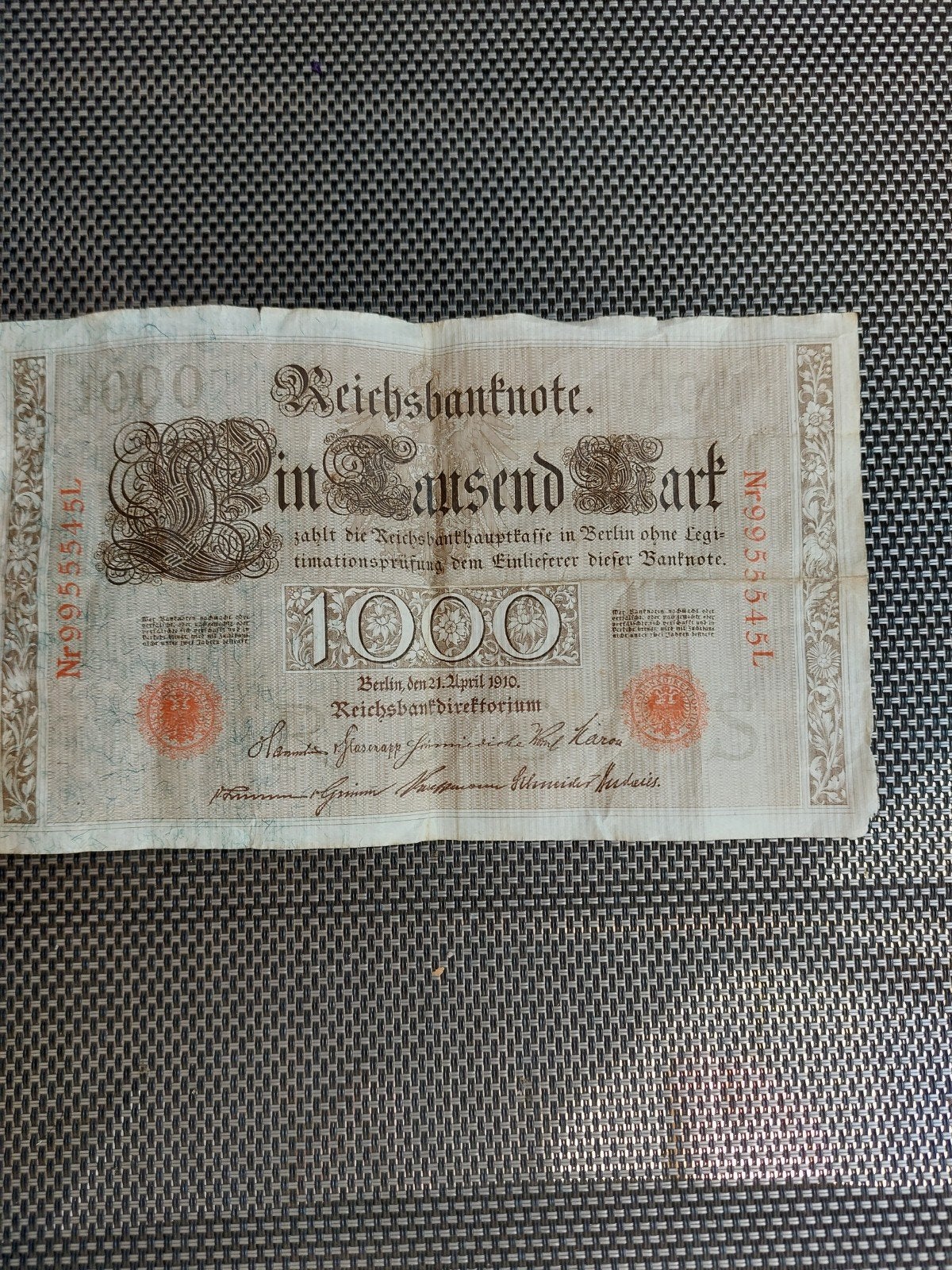 Oud geld biljet, Postzegels en Munten, Ophalen of Verzenden, Buitenland, Bankbiljetten