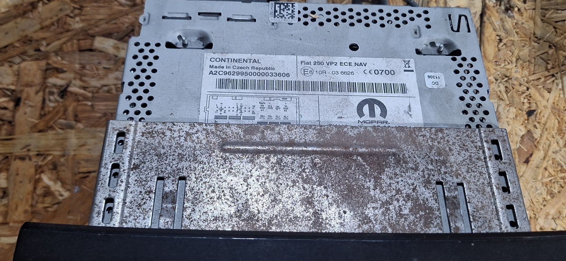 Originele Fiat Ducato Navigatie Radio / Continental VP2 (Mop, Gebruikt, -, -, Ophalen of Verzenden