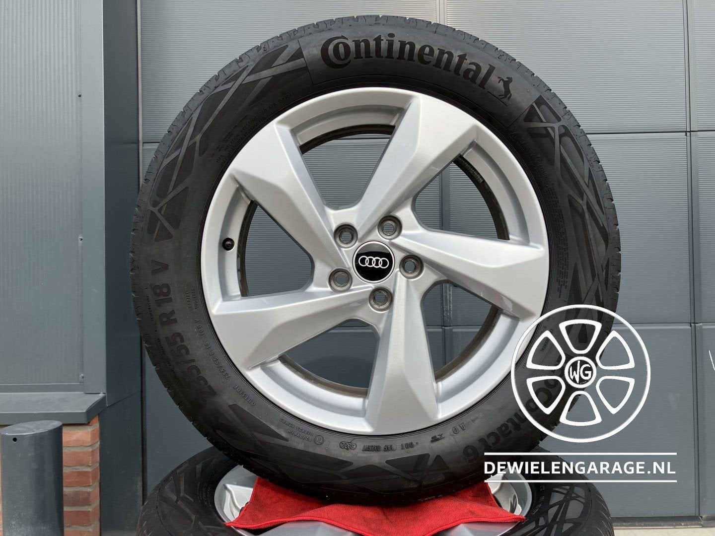18 inch Audi Q3 / VW Tiguan Velgen Origineel demo 5x112 Cont, Auto-onderdelen, Banden en Velgen, 18 inch, Gebruikt, -, -