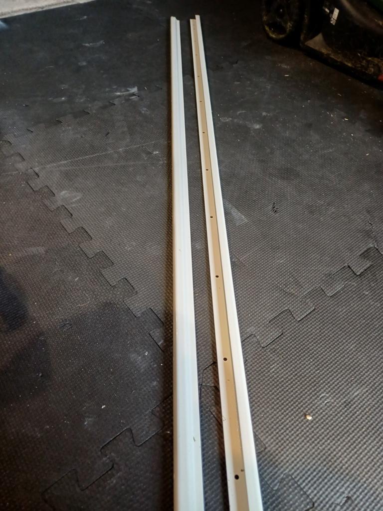 anti-inbraakstrip / SecuStrip wit – 205 cm, Ophalen, Gebruikt, Compleet systeem, Raam of Deur