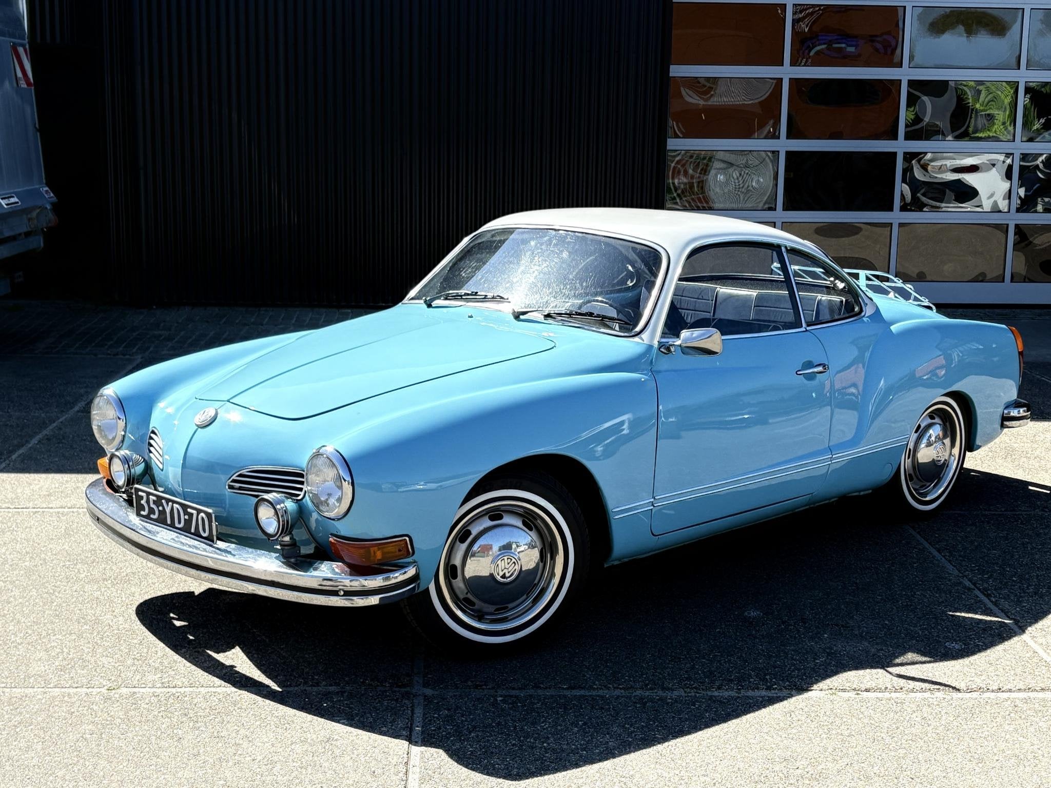 Volkswagen Karmann Ghia 1600 | TWO TONE | NETTE OLDTIMER |, Auto's, Volkswagen, 868 kg, Stof, Gebruikt, Overige modellen