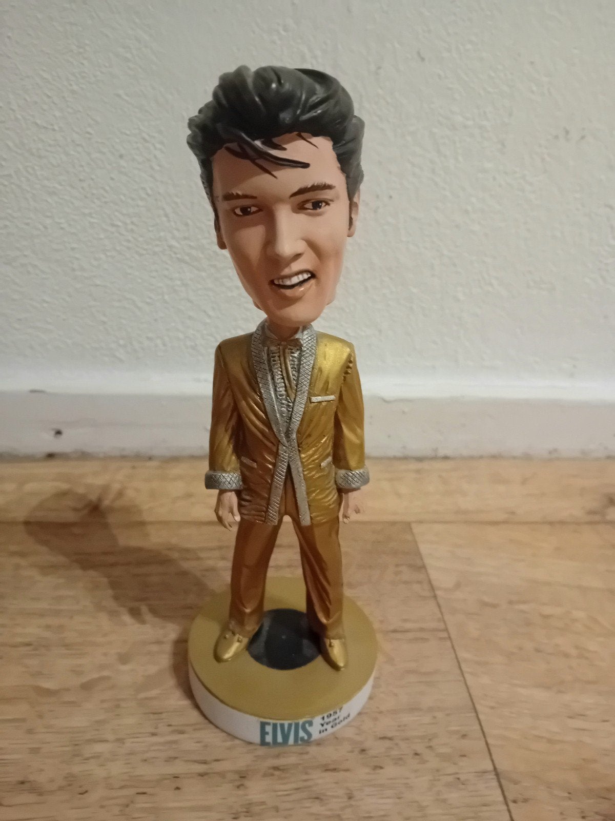Elvis Presley Bobblehead - Gold 1957, Ophalen of Verzenden, Zo goed als nieuw
