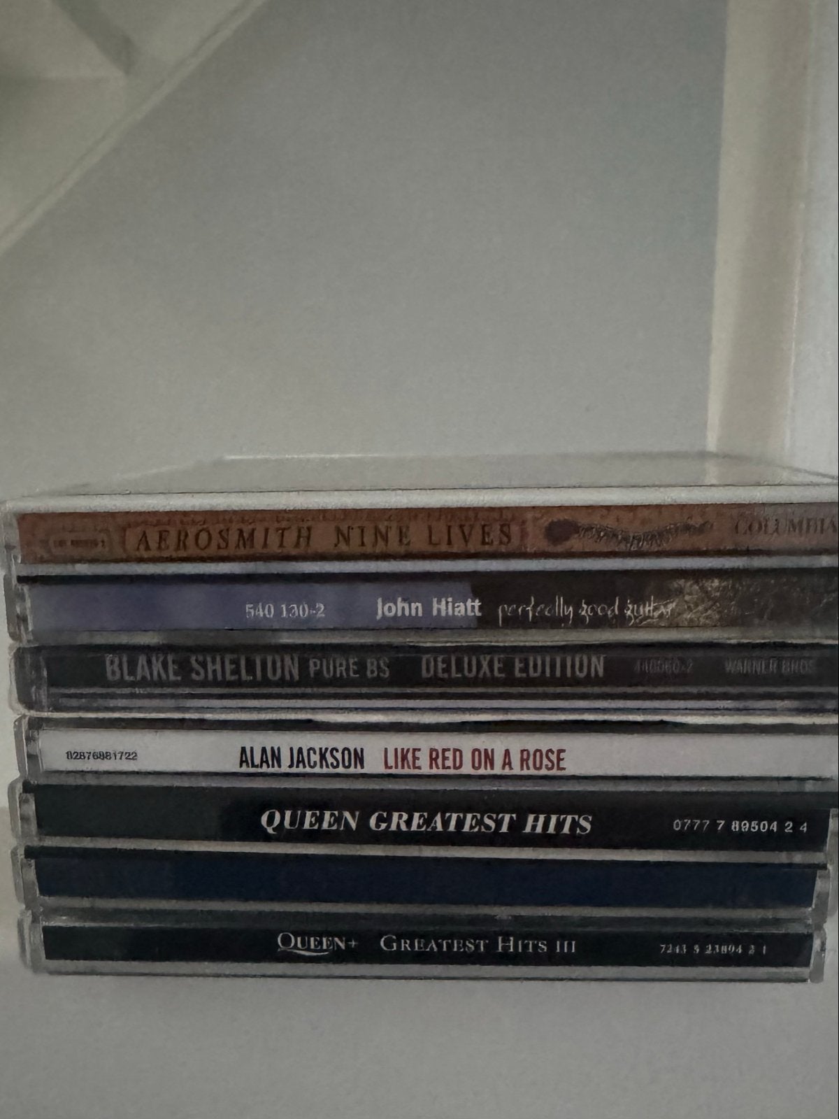 CD's: Queen, John Hiatt, Blake Shelton, Aerosmith, Alan Jack, Ophalen of Verzenden, Gebruikt, Rock