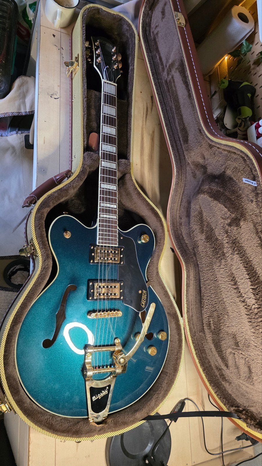 Gretsch G2622T Streamliner limited edition + hardcase, Ophalen, Zo goed als nieuw, Hollow body, Overige merken